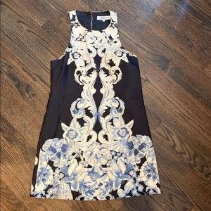 💛 Tibi Rococco Print Silk Dress Size 4